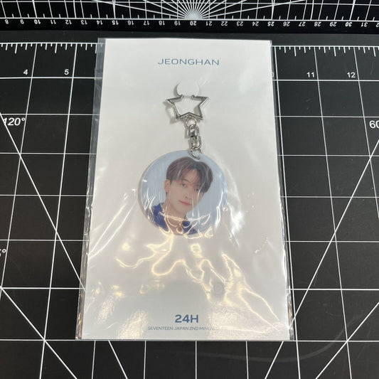 SEVENTEEN Japan 2nd Mini Album 24H Official Merchandise - Jeonghan Keychain