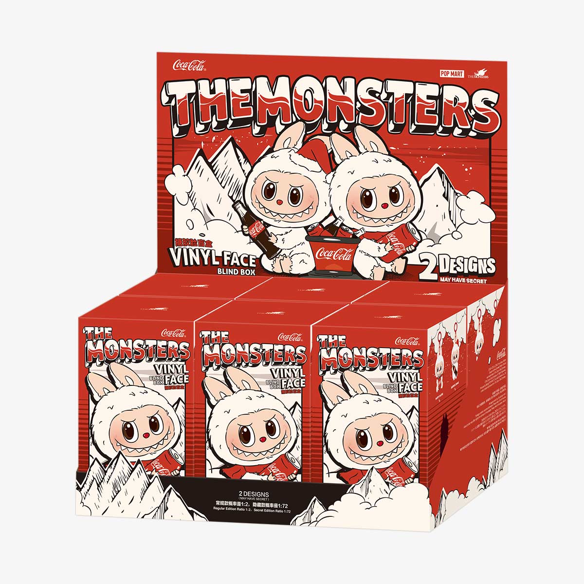 POP MART The MONSTERS COCA-COLA SERIES-Vinyl Face Blind Box