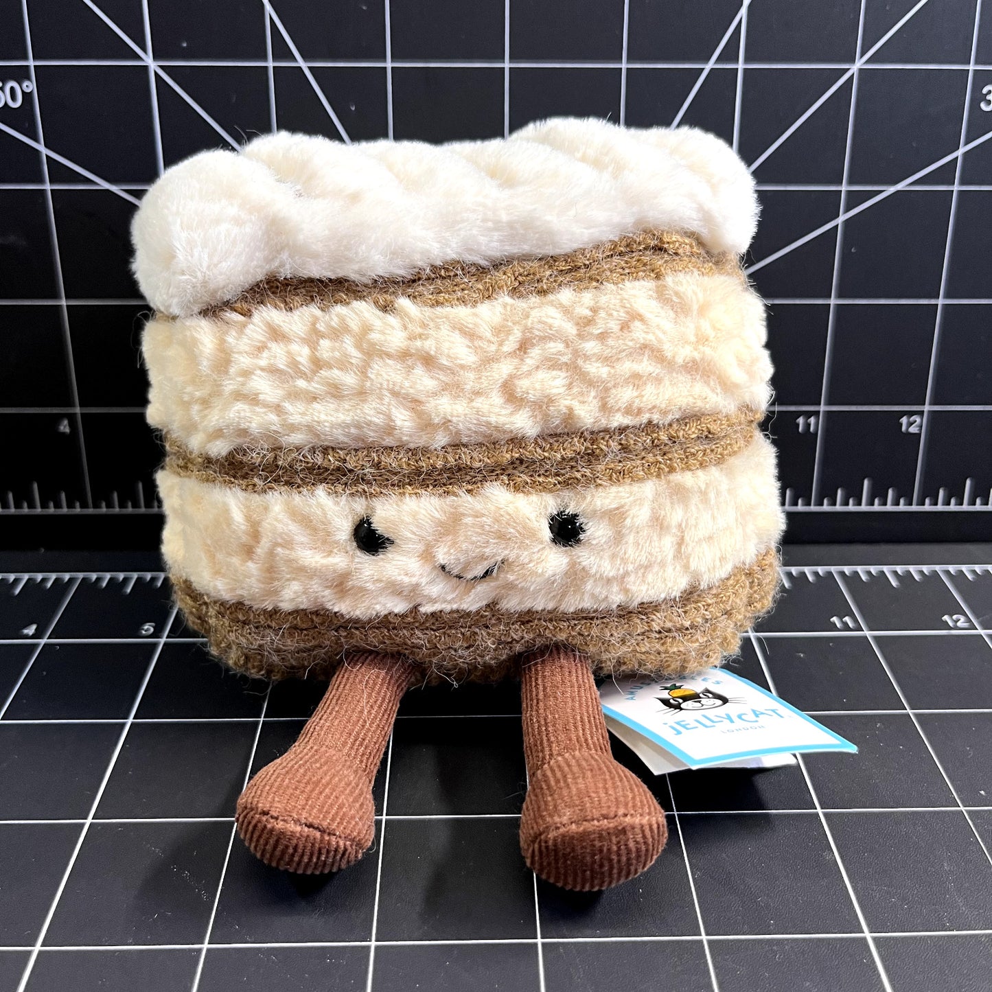 Pre-Order (1st April) Jellycat Amusables Paris Patisserie Milie Mille-Feuille