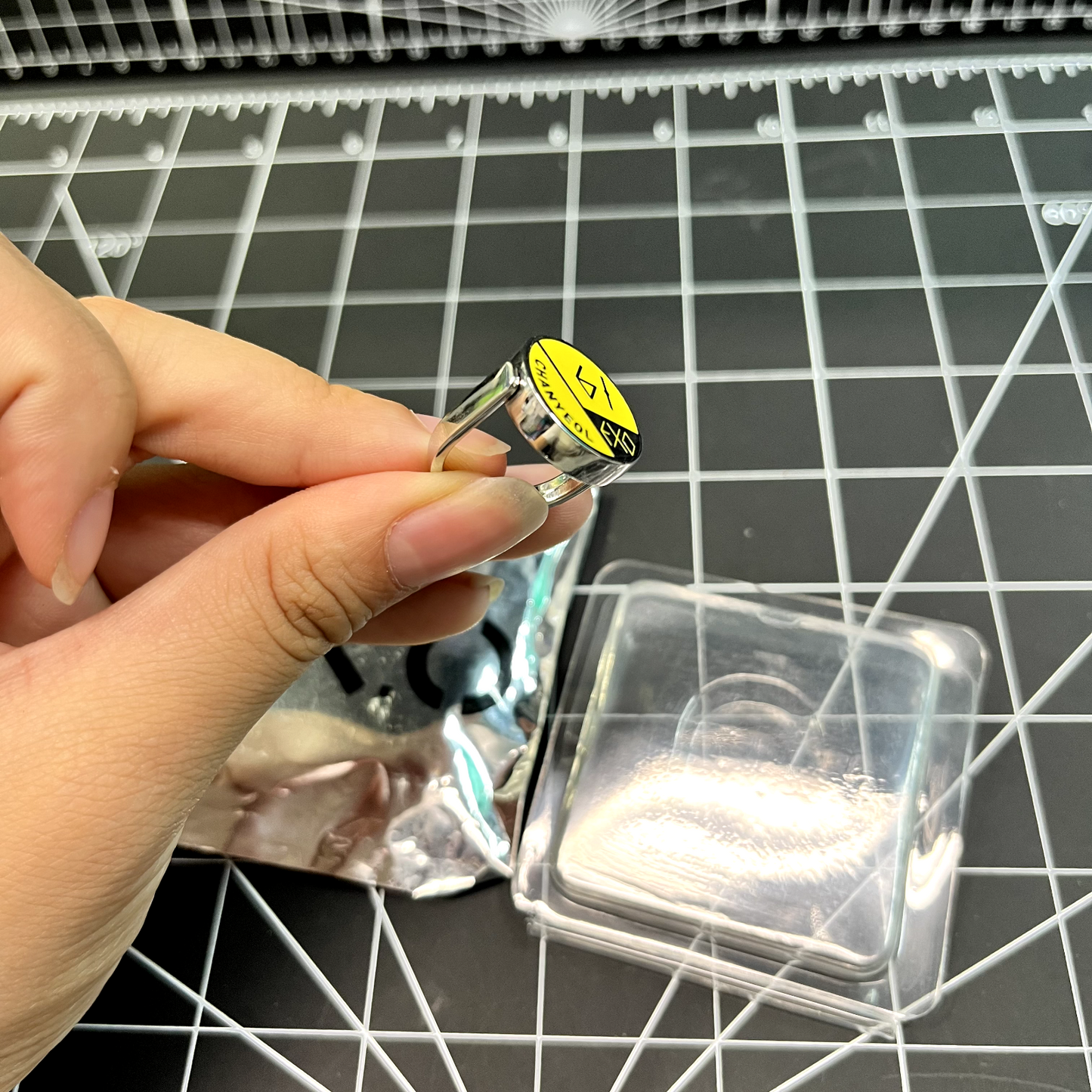 EXO Japan EXO-L CHANNEL E.X.O Official Merchandise - Chanyeol Ring (OS)