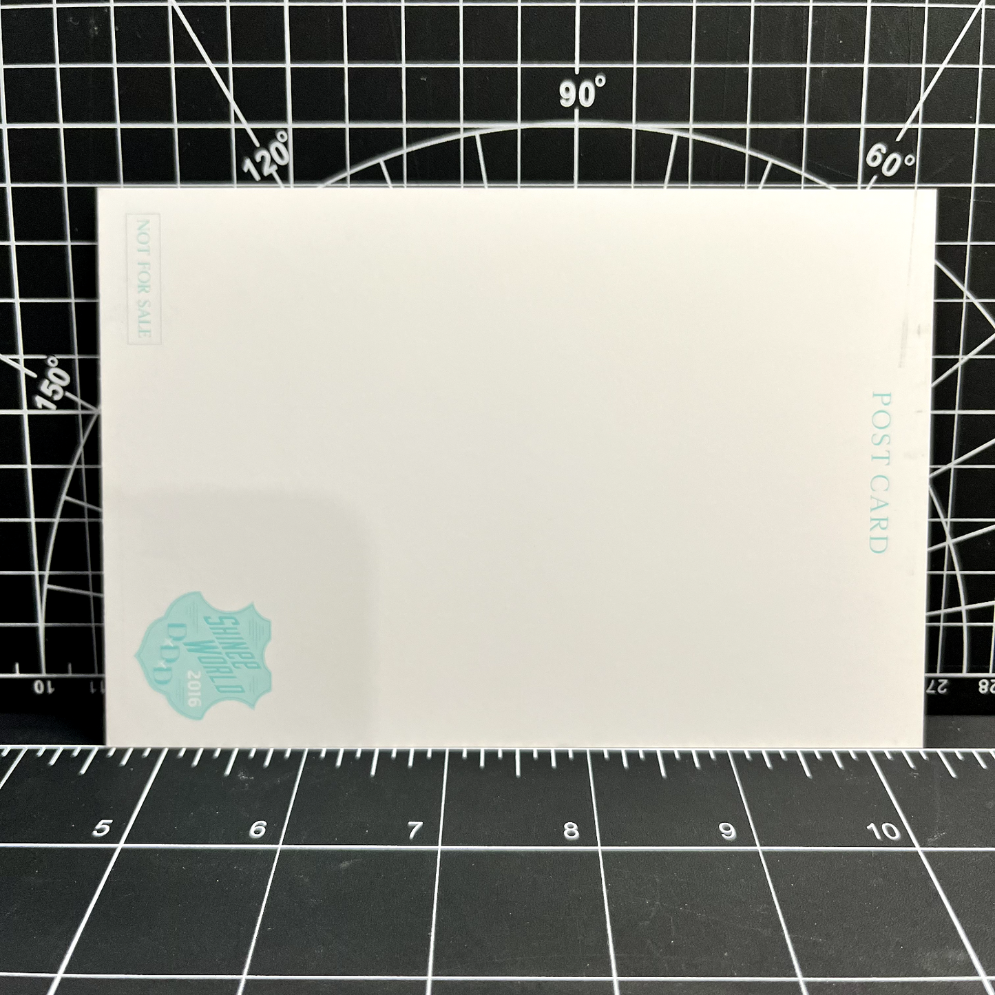 SHINee World J Official Fanclub Postcard (SHINee World DxDxD 2016) - Onew