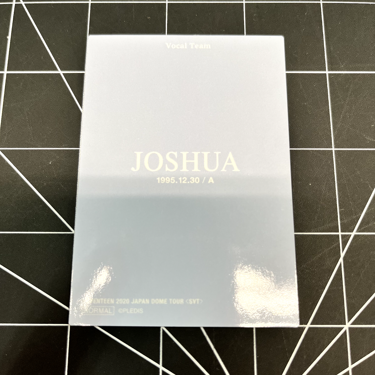 SEVENTEEN 2020 Japan Dome Tour SVT (Normal) - Joshua Photocard (024)