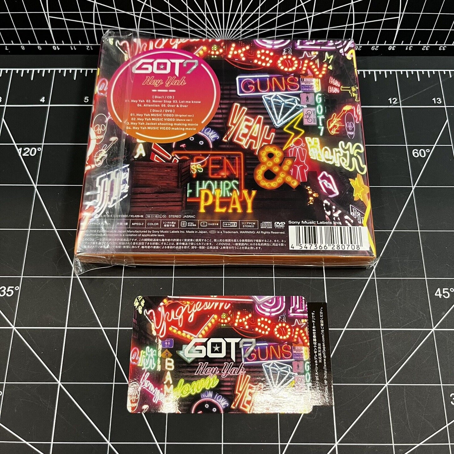 GOT7 The 1st Mini Japan Album Hey Yah (Type A) - Youngjae Photocard