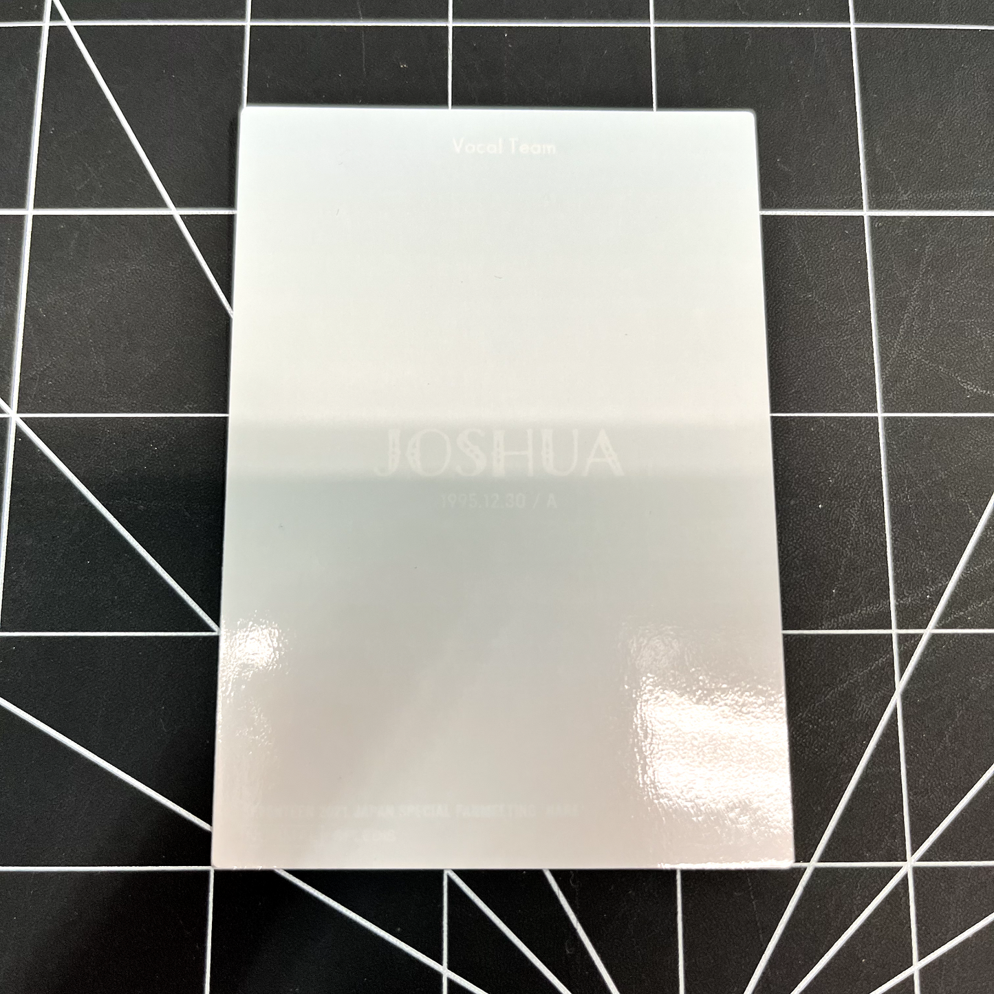 SEVENTEEN 2021 JAPAN SPECIAL FANMEETING 'HARE' (Normal) - Joshua Photocard (024)