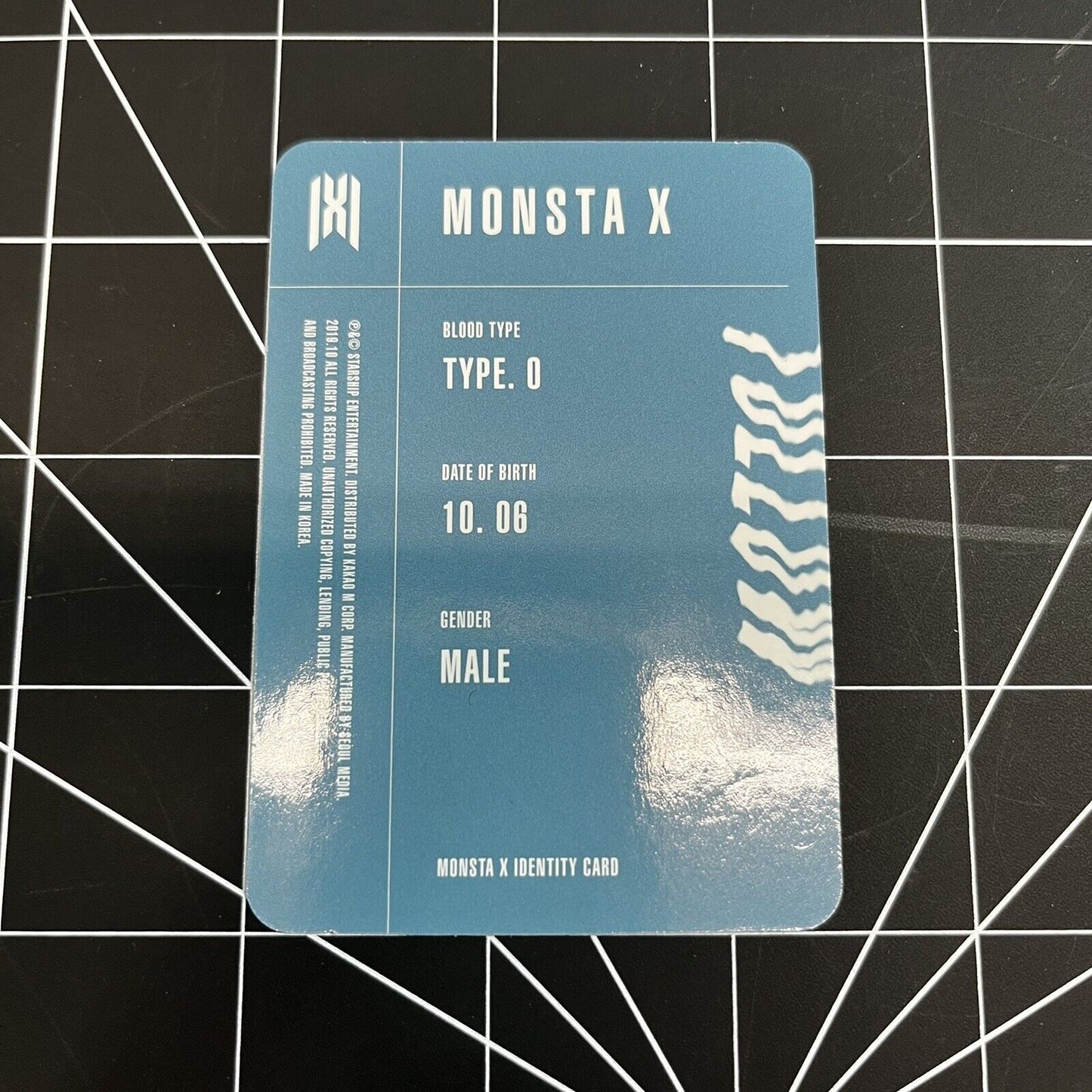 MONSTA X The 7th Mini Album FOLLOW - FIND YOU - Joohoney ID Photocard