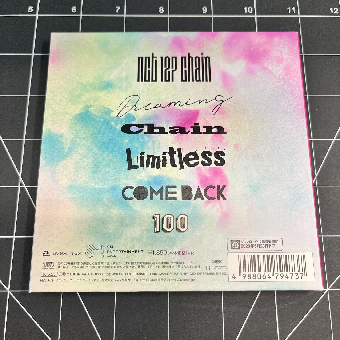 NCT 127 The 1st Mini Japan Debut Album Chain (Mark Version) - No Photocard