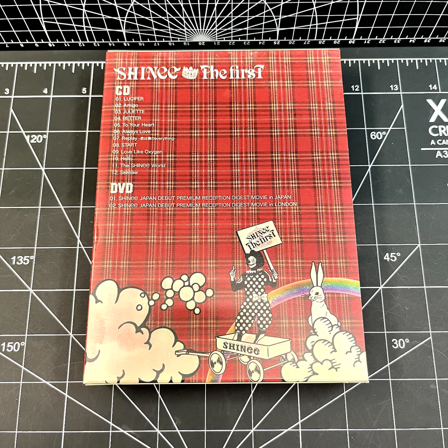 SHINee Japan 1st Album The First - No Photocard & Calendar