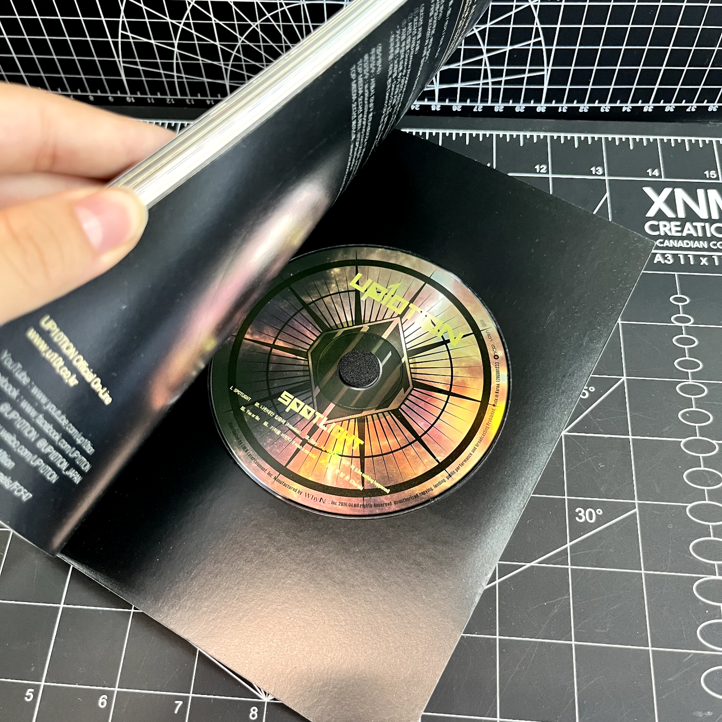 UP10TION The 3rd Mini Album Spotlight (Gold Version) - No Photocard