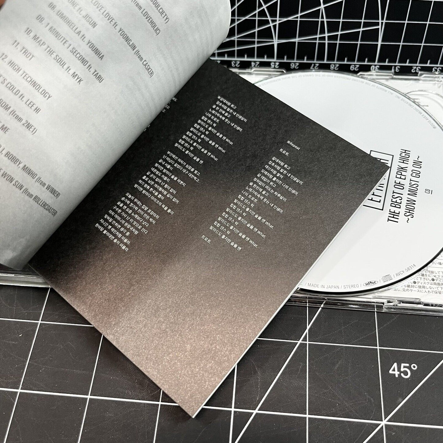 EPIK HIGH The Best Of EPIK HIGH The Show Must Go On Japan CD