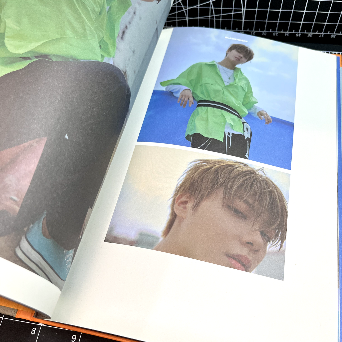 UNB The 2nd Mini Album BLACK HEART (Heart Ver.) - No Photocard