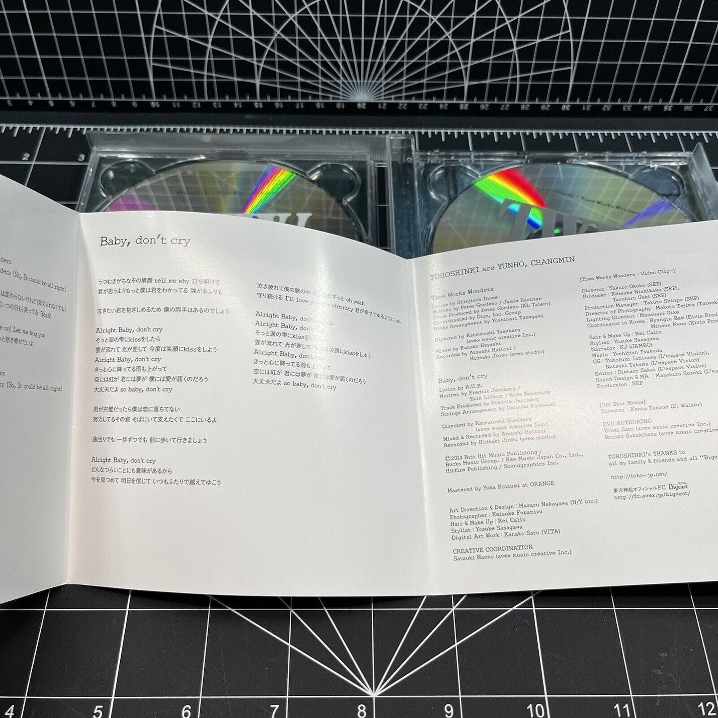 TVXQ! Tohoshinki Japan Album Time Works Wonders - Yunho Card