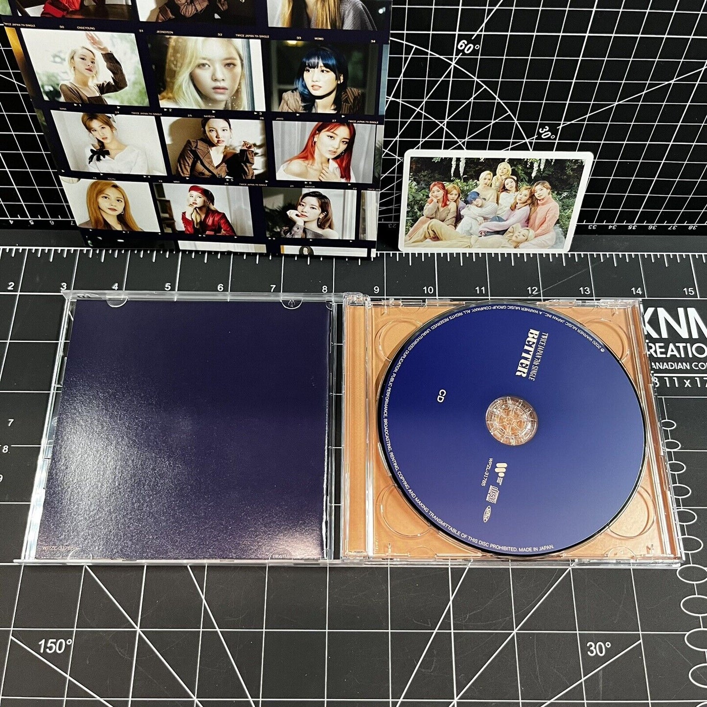 TWICE The 7th Japan Single BETTER Limited Edition Type A - Group Photocard