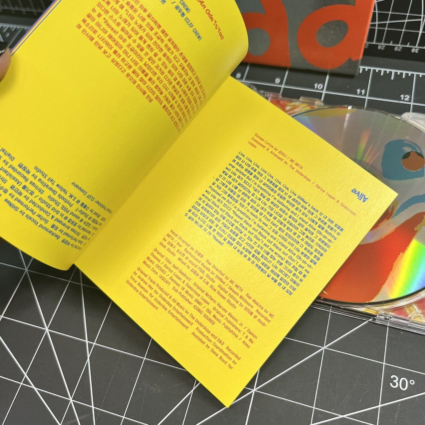 SHINee The 4th Album ODD (Version B) - No Photocard