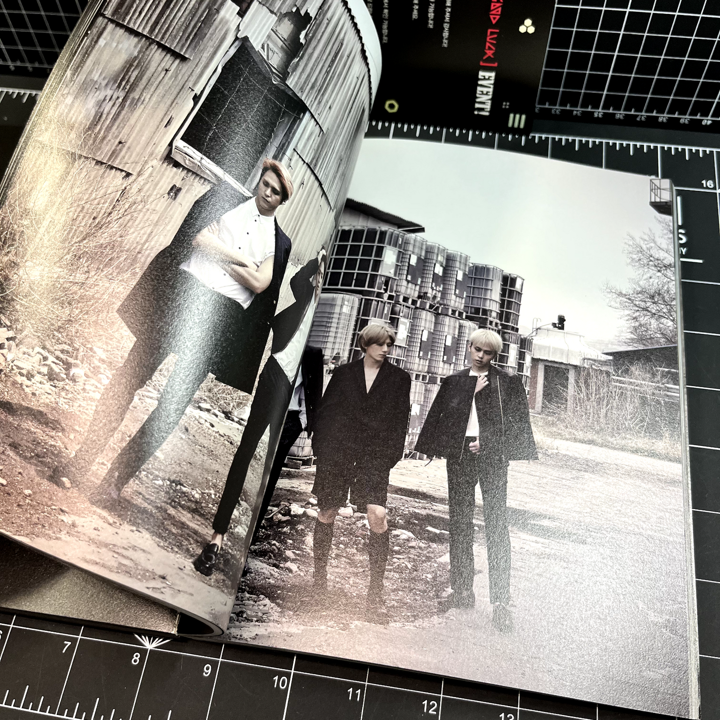 BEAST The 6th Mini Album Good Luck (Black Version) - Doojoon Photocard (White Version)