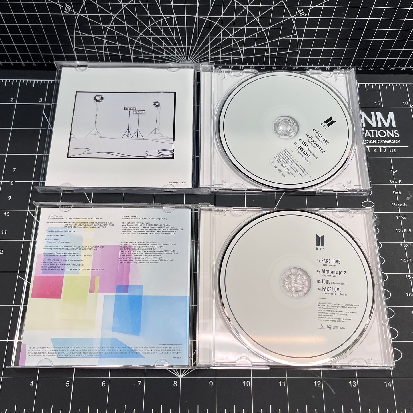BTS FAKE LOVE/Airplane pt.2 Japan Box Set Album