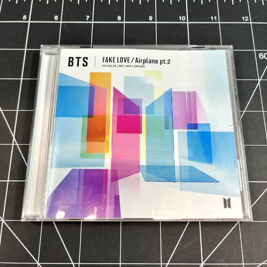 BTS Japan CD FAKE LOVE/Airplane pt.2