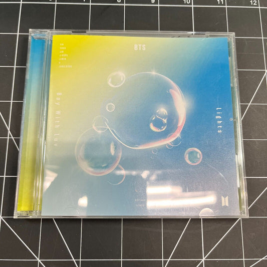 BTS Lights/Boy With Luv Japan CD