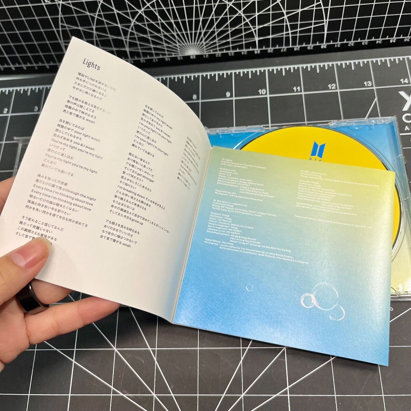 BTS Lights/Boy With Luv Japan CD