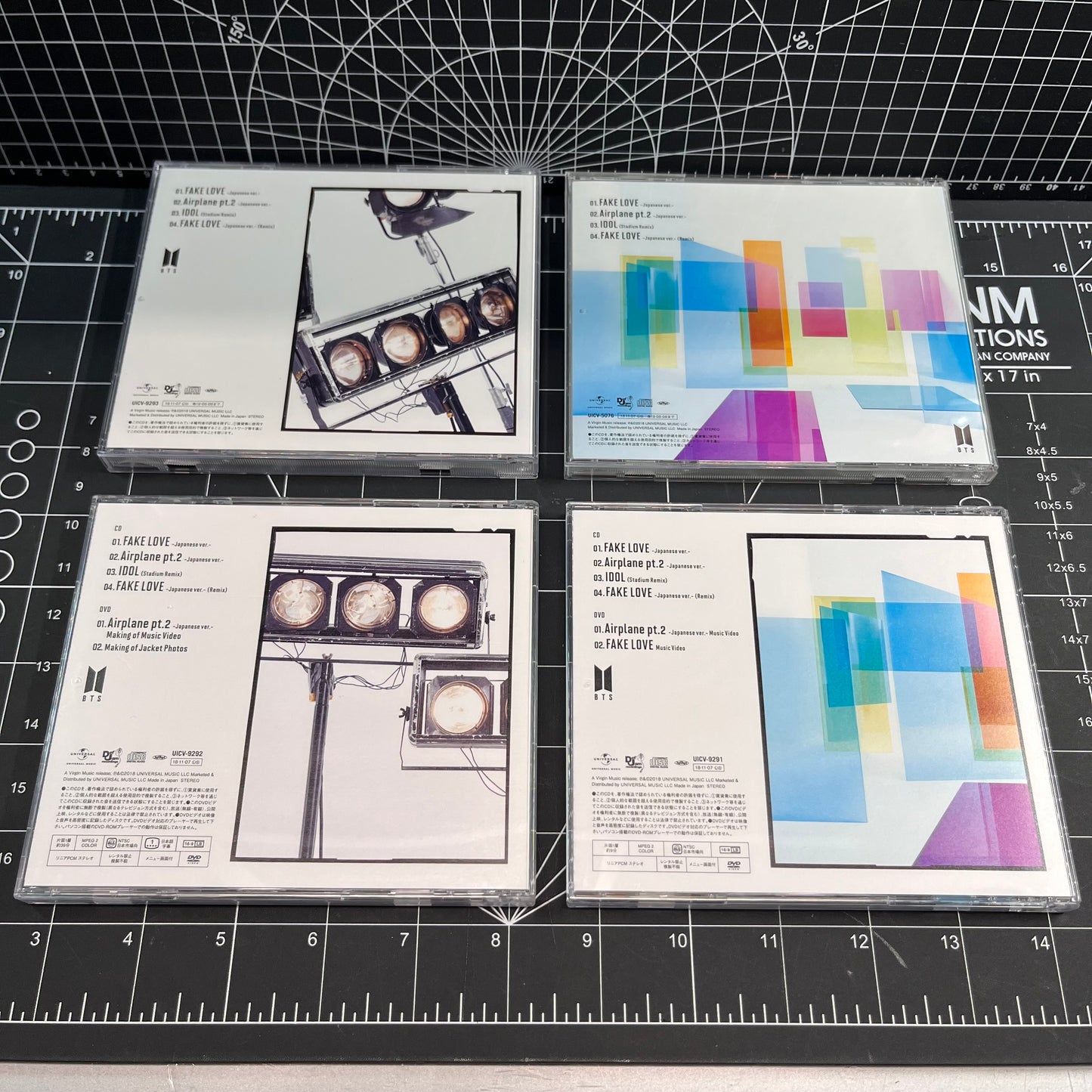 BTS FAKE LOVE/Airplane pt.2 Japan Box Set Album