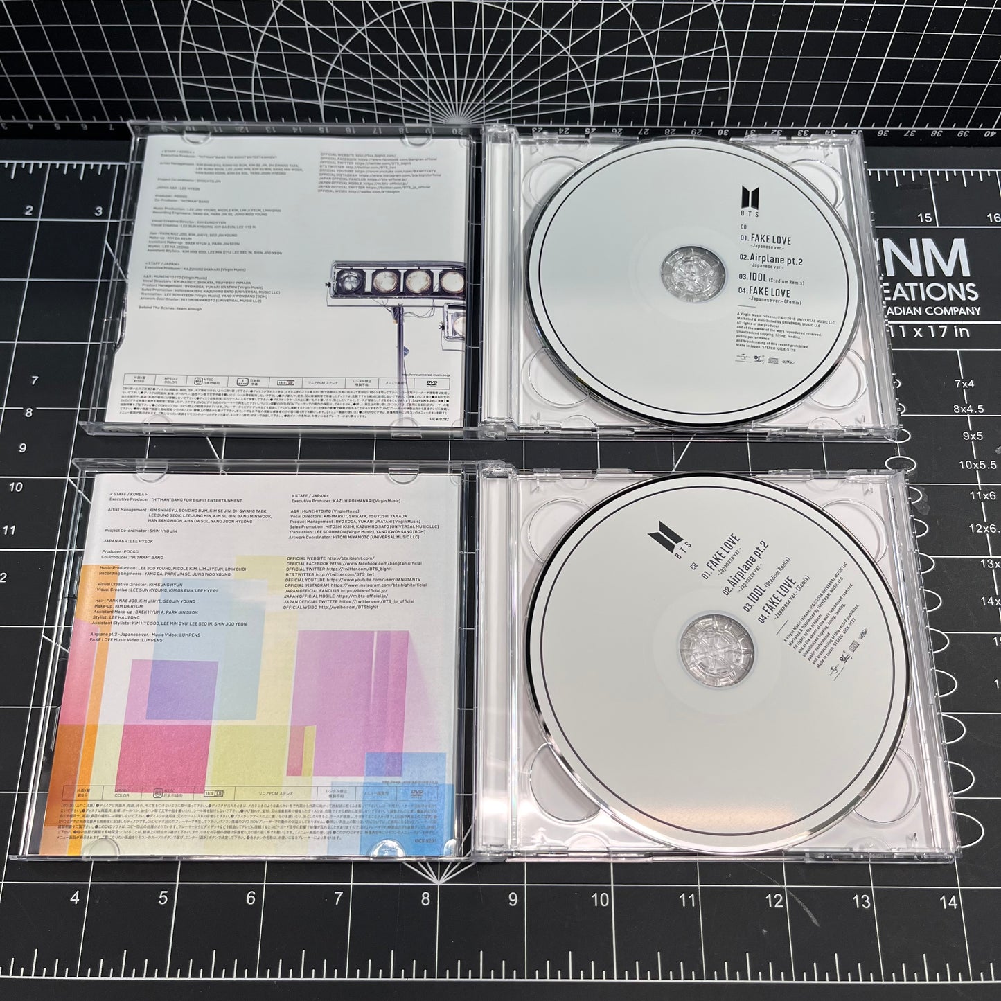 BTS FAKE LOVE/Airplane pt.2 Japan Box Set Album