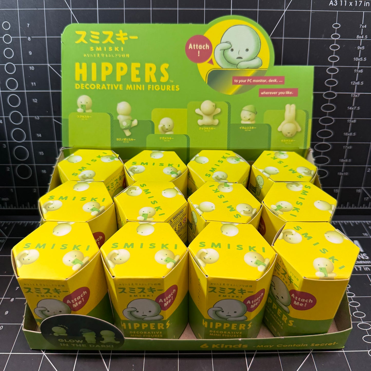 SMISKI Decorative Mini Figures HIPPERS Series