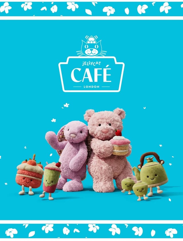 Pre-Order (1st October LAST ORDER) Jellycat Amusable NEW Shanghai Exclusive Cafe