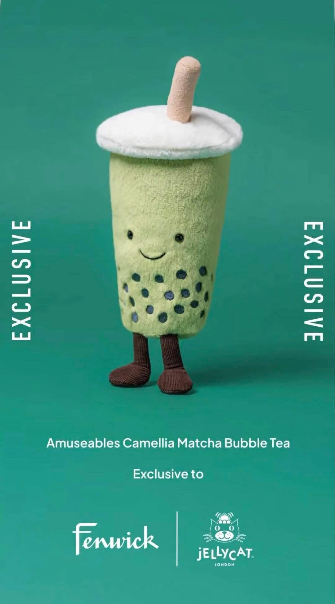 Jellycat Amuseables Camellia Bubble Tea