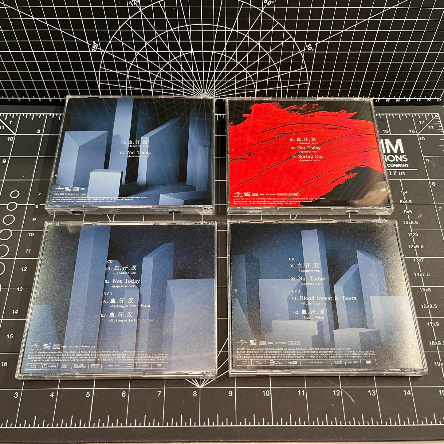 BTS Blood, Sweat & Tears Japan Box Set Album