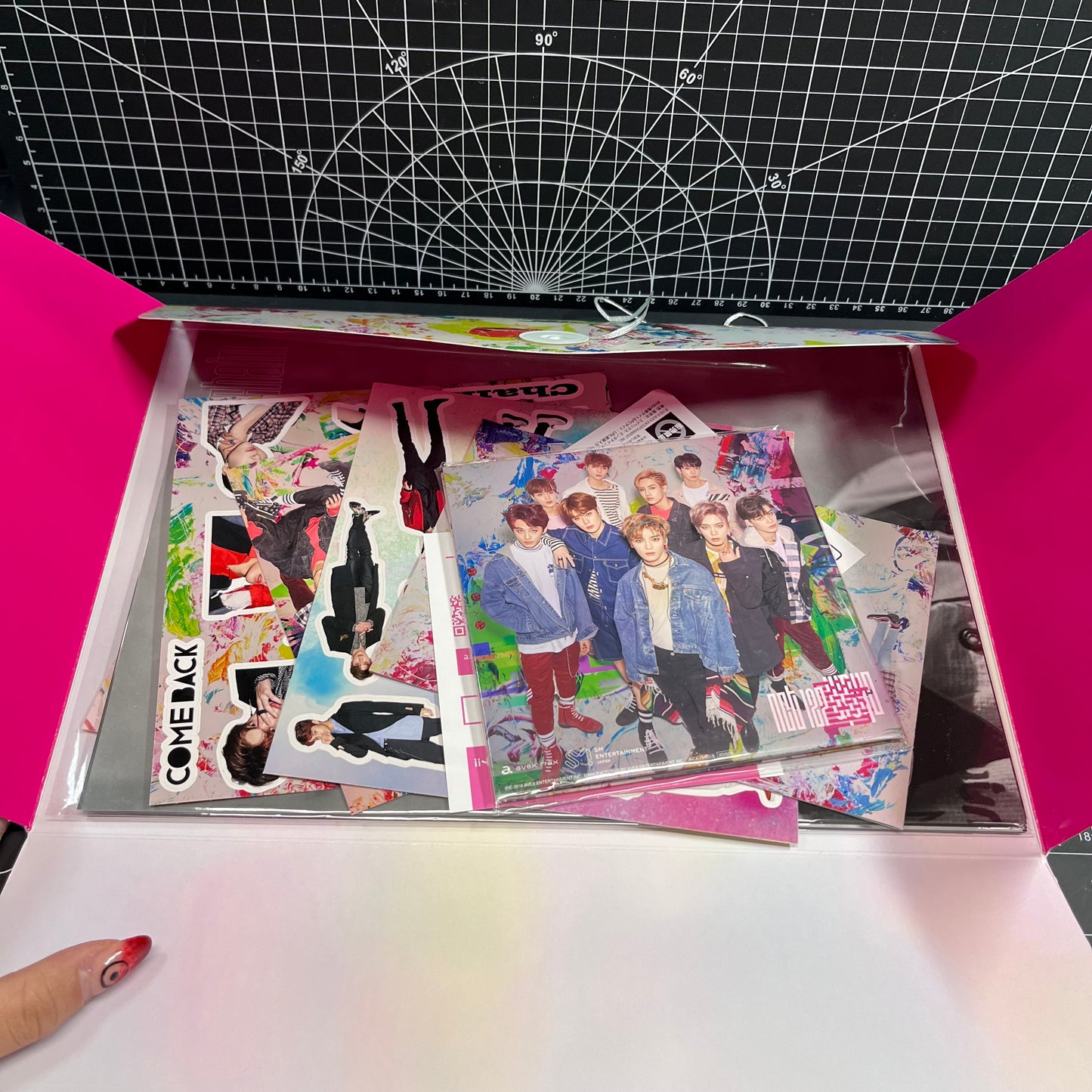 NCT127 Chain First FC Limited Edition Japan Album - Mark Photocard