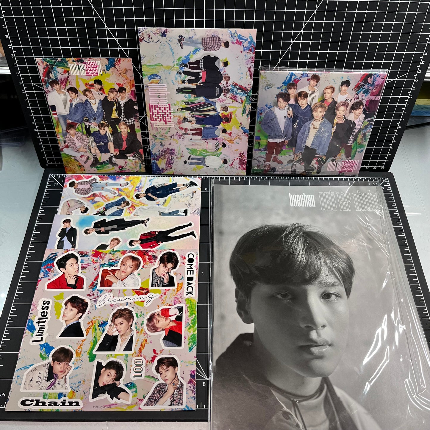 NCT127 Chain First FC Limited Edition Japan Album - Mark Photocard