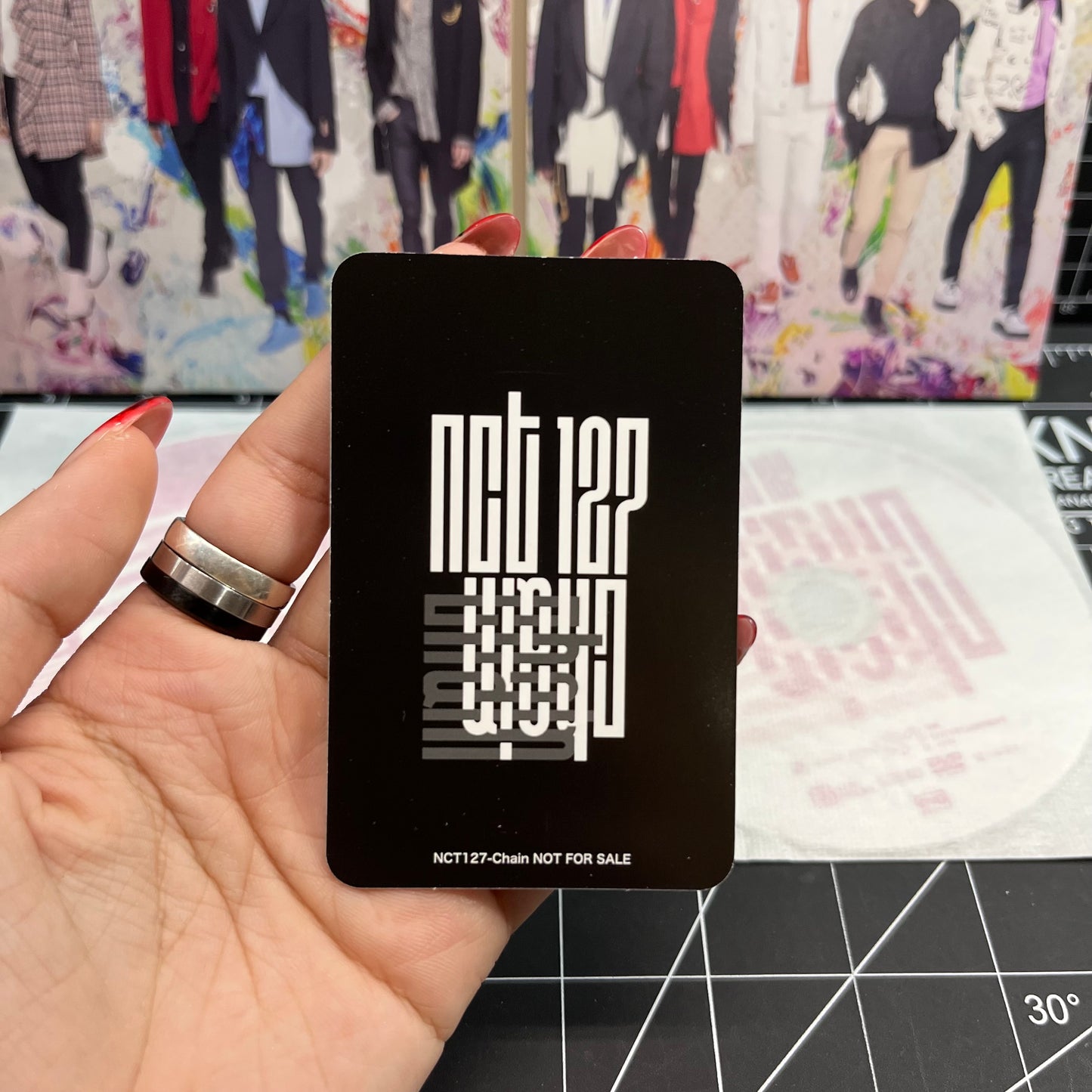 NCT127 Chain First FC Limited Edition Japan Album - Mark Photocard