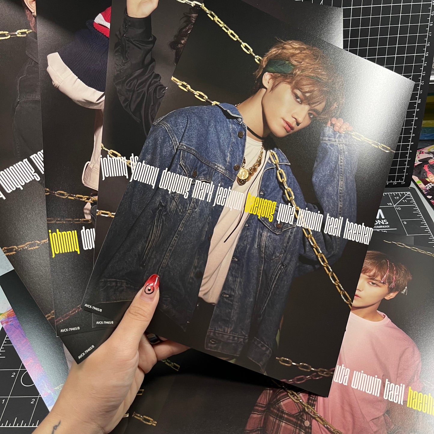 NCT127 Chain First FC Limited Edition Japan Album - Mark Photocard
