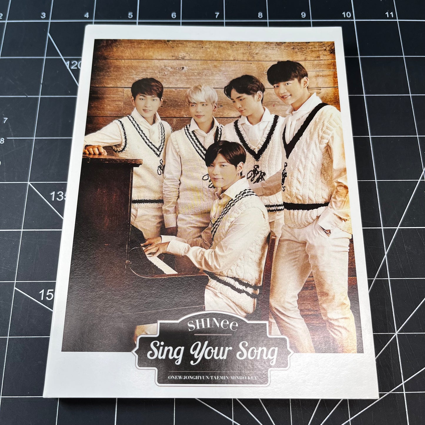 SHINee Sing Your Song Japan Album - No Photocard