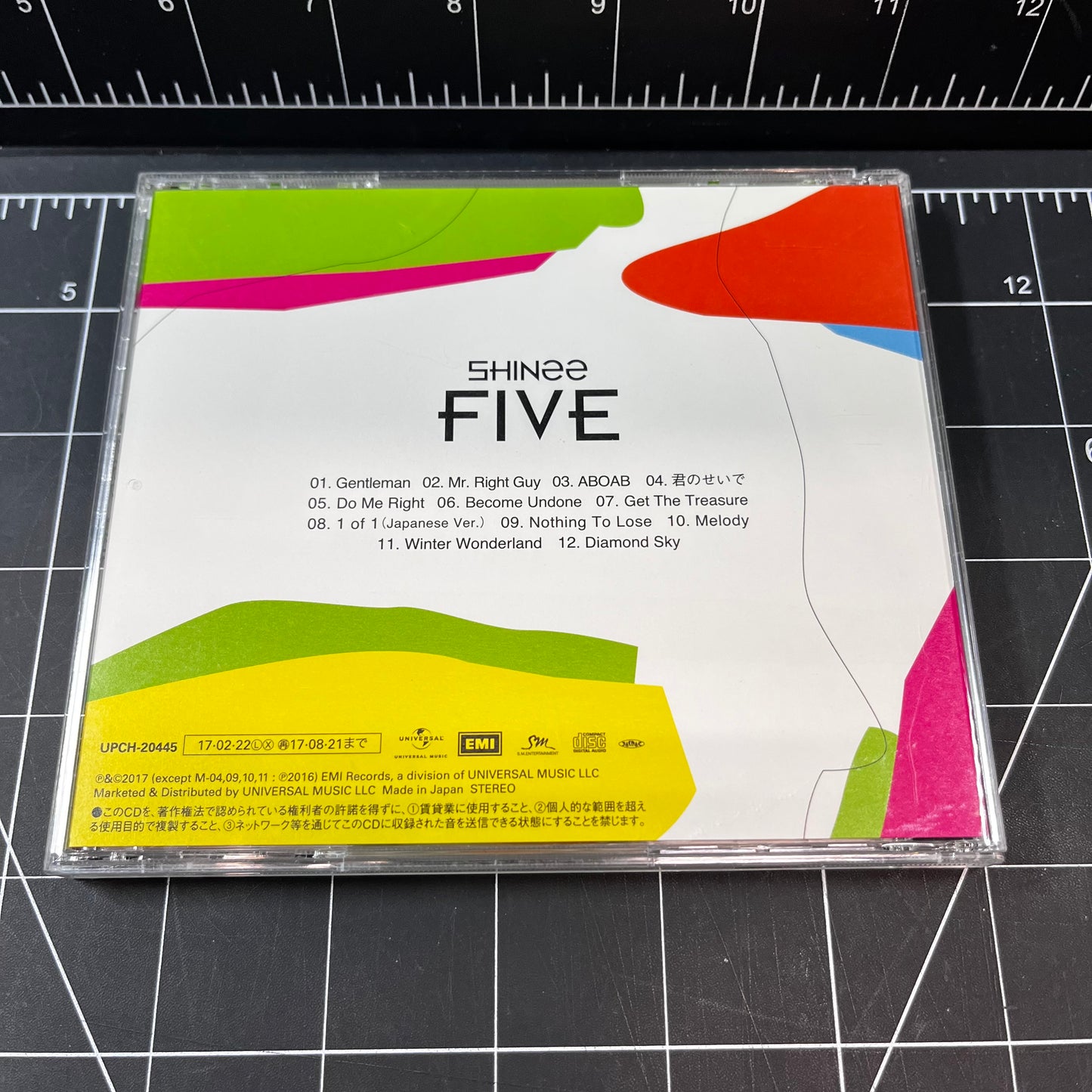 SHINee V FIVE Japan Album (Jewel Case CD)