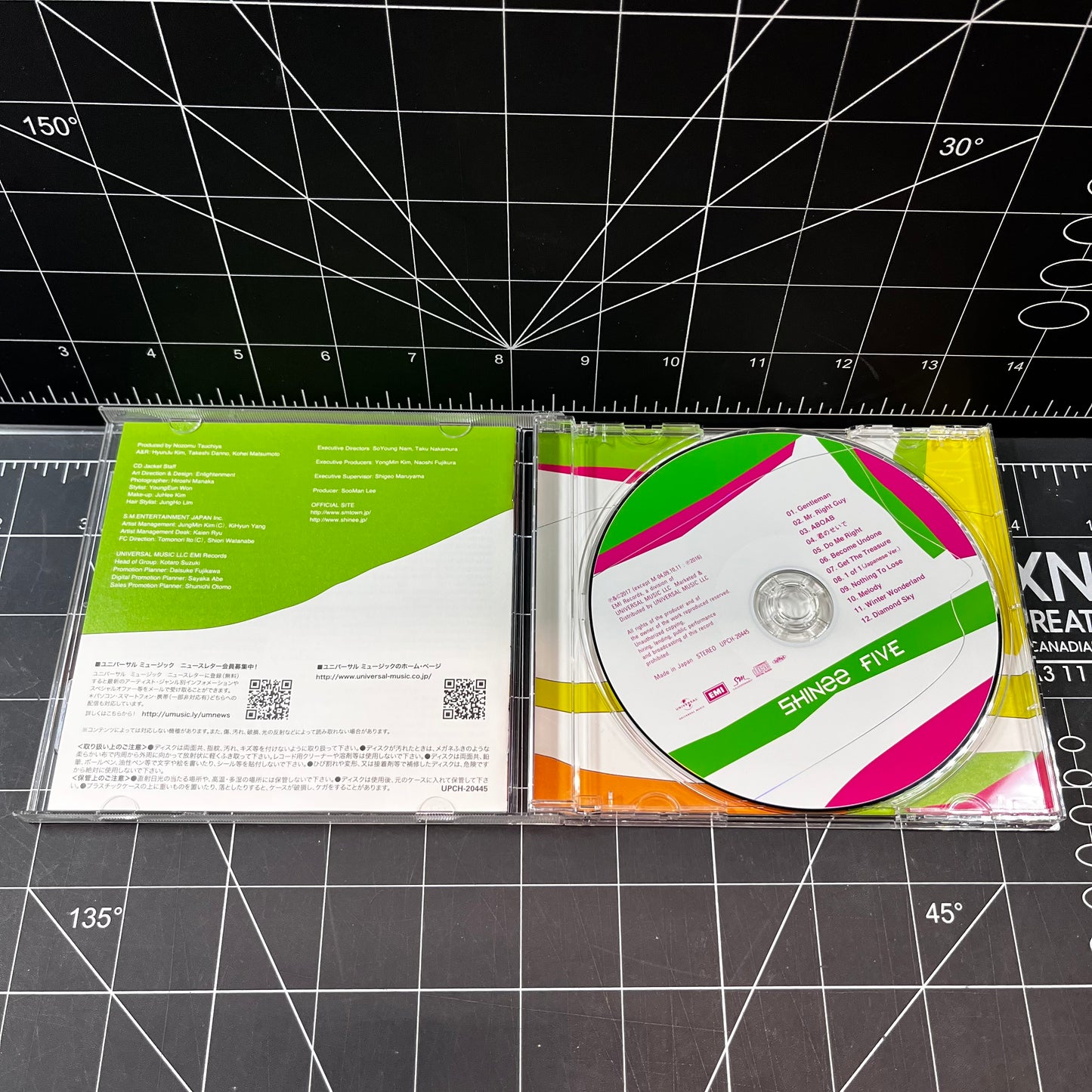 SHINee V FIVE Japan Album (Jewel Case CD)