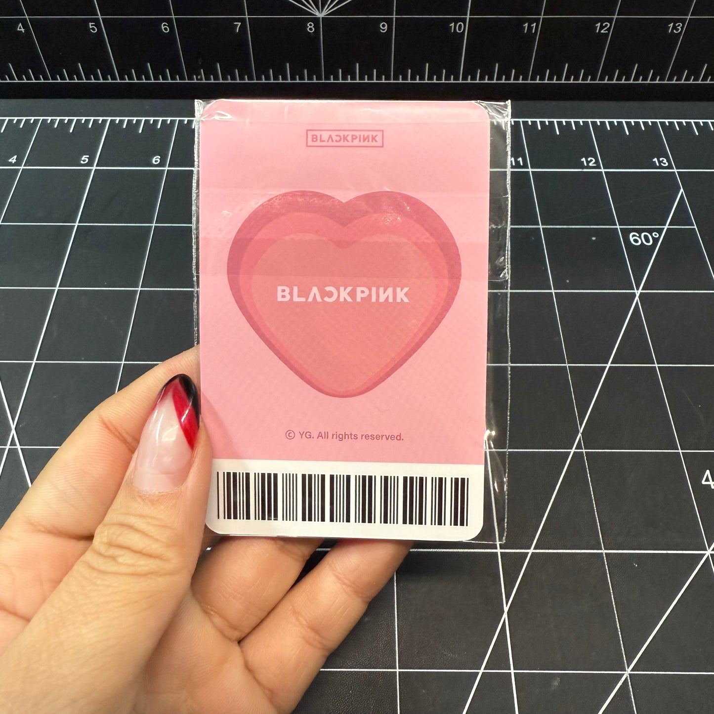 BLACKPINK Light Stick Ver.2 Weverse Special Edition Rose Photocard
