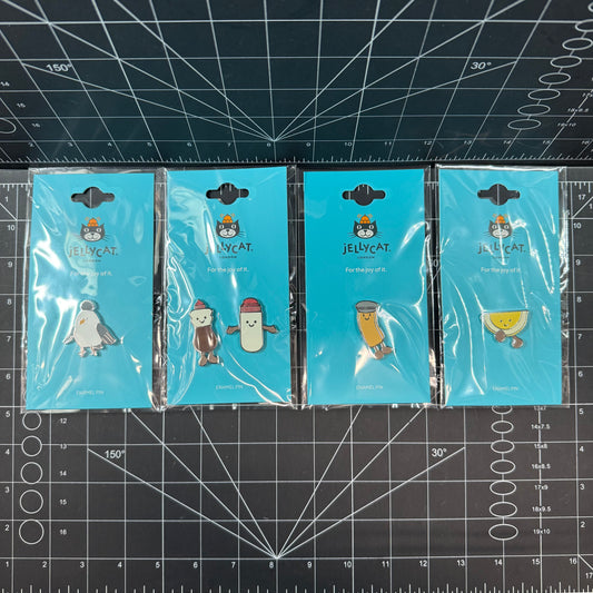 Jellycat Selfridges Exclusive Pins