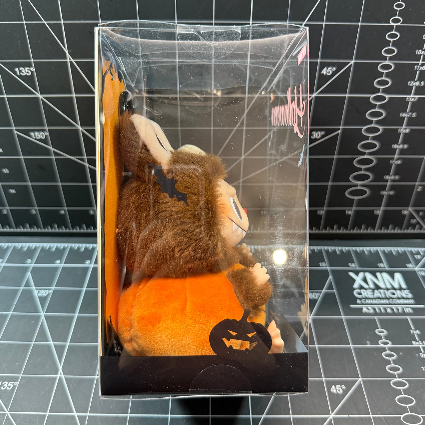 POP MART Happy Halloween Party Series-Sitting Pumpkin Vinyl Plush Pendant