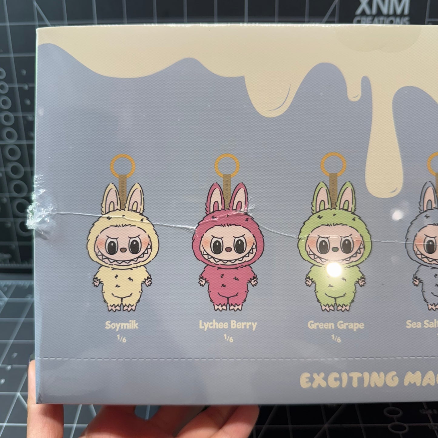 POP MART The Monsters Tasty Exciting Macaron Vinyl Plush Blind Box