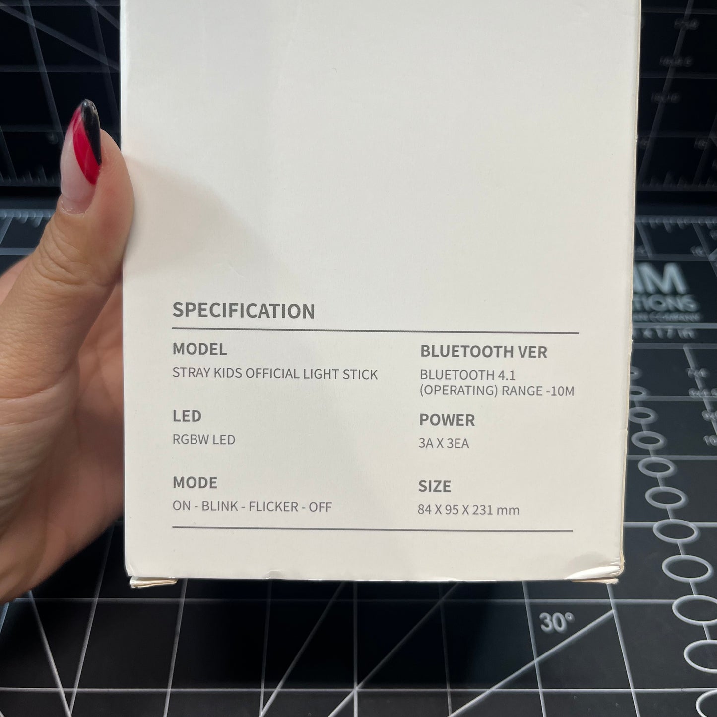 STRAY KIDS Concert Official Light Stick Version 1