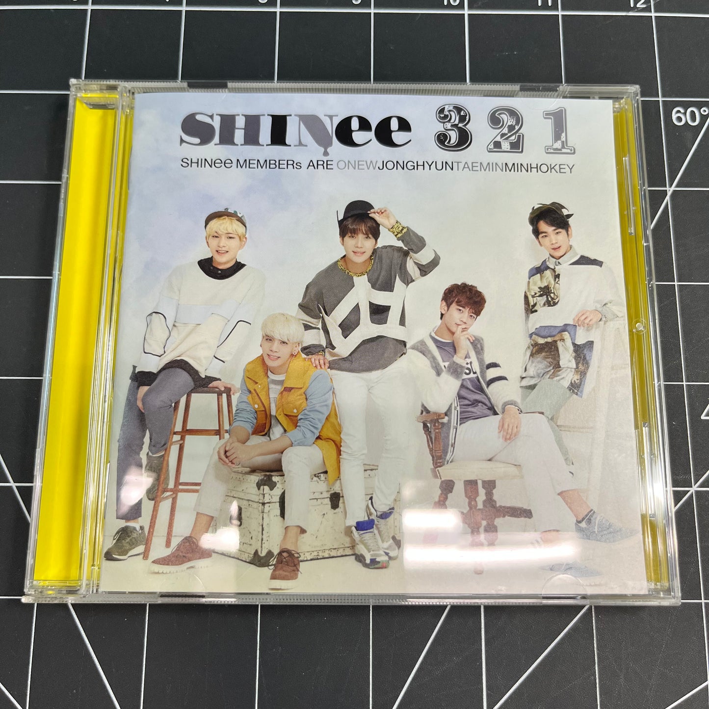 SHINee Japan CD 3 2 1 (Regular Edition) - No Photocard