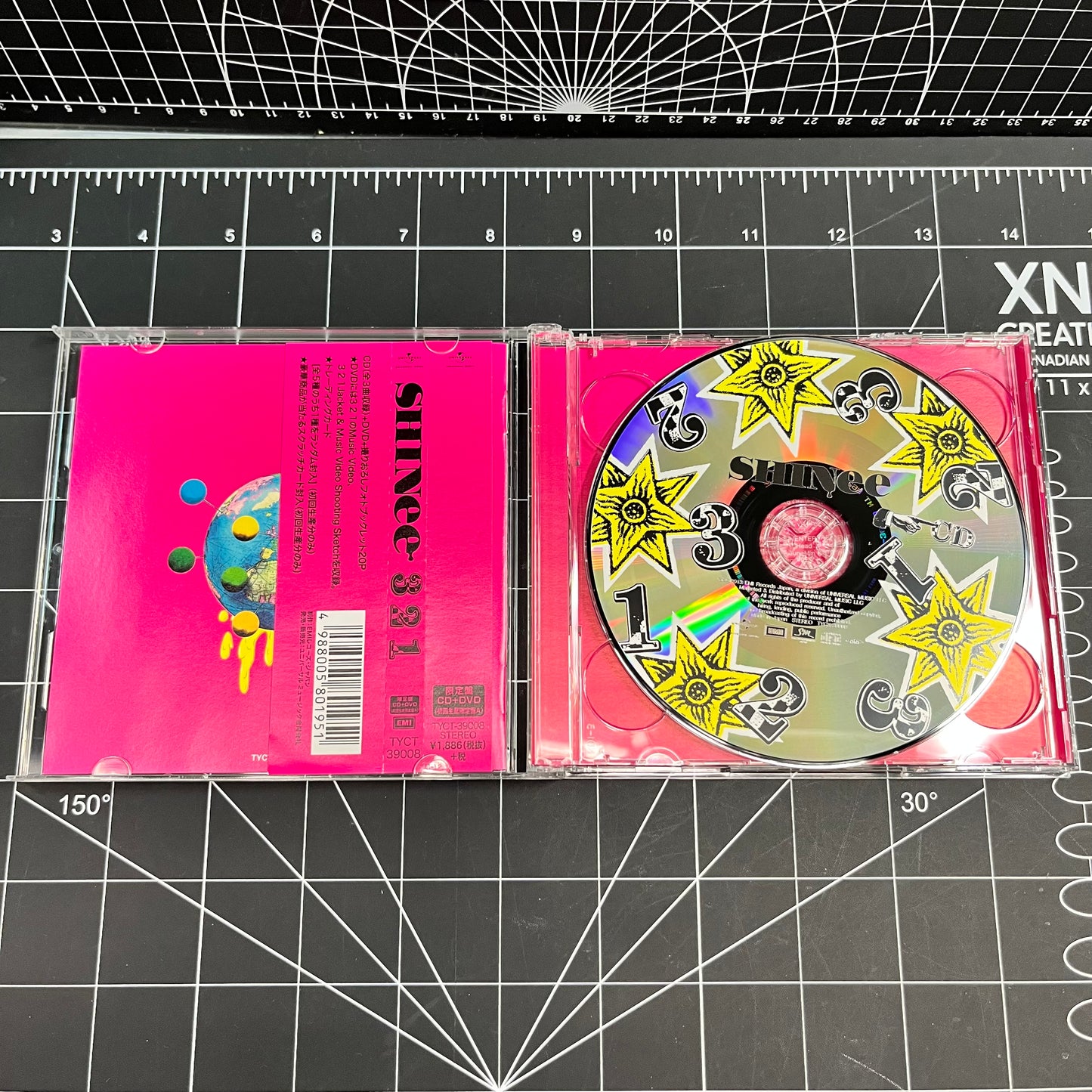 SHINee Japan CD DVD 3 2 1 (Limited Edition) - No Photocard