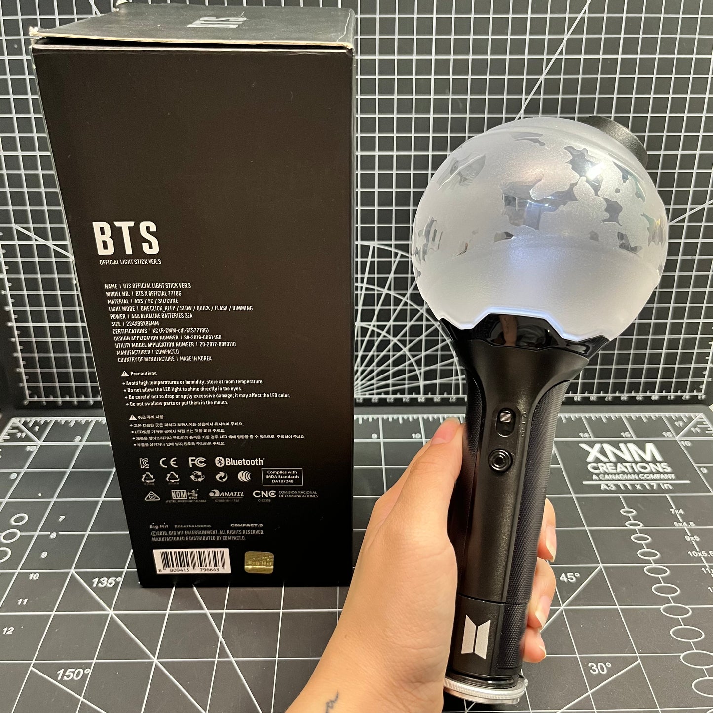 BTS Official Light Stick ARMY Bomb Version 3