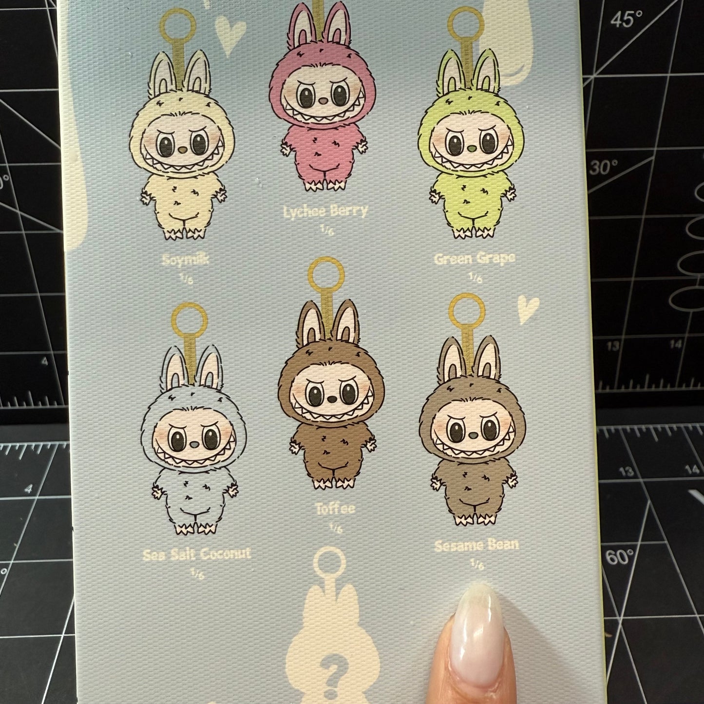POP MART The Monsters Tasty Exciting Macaron Vinyl Plush Blind Box