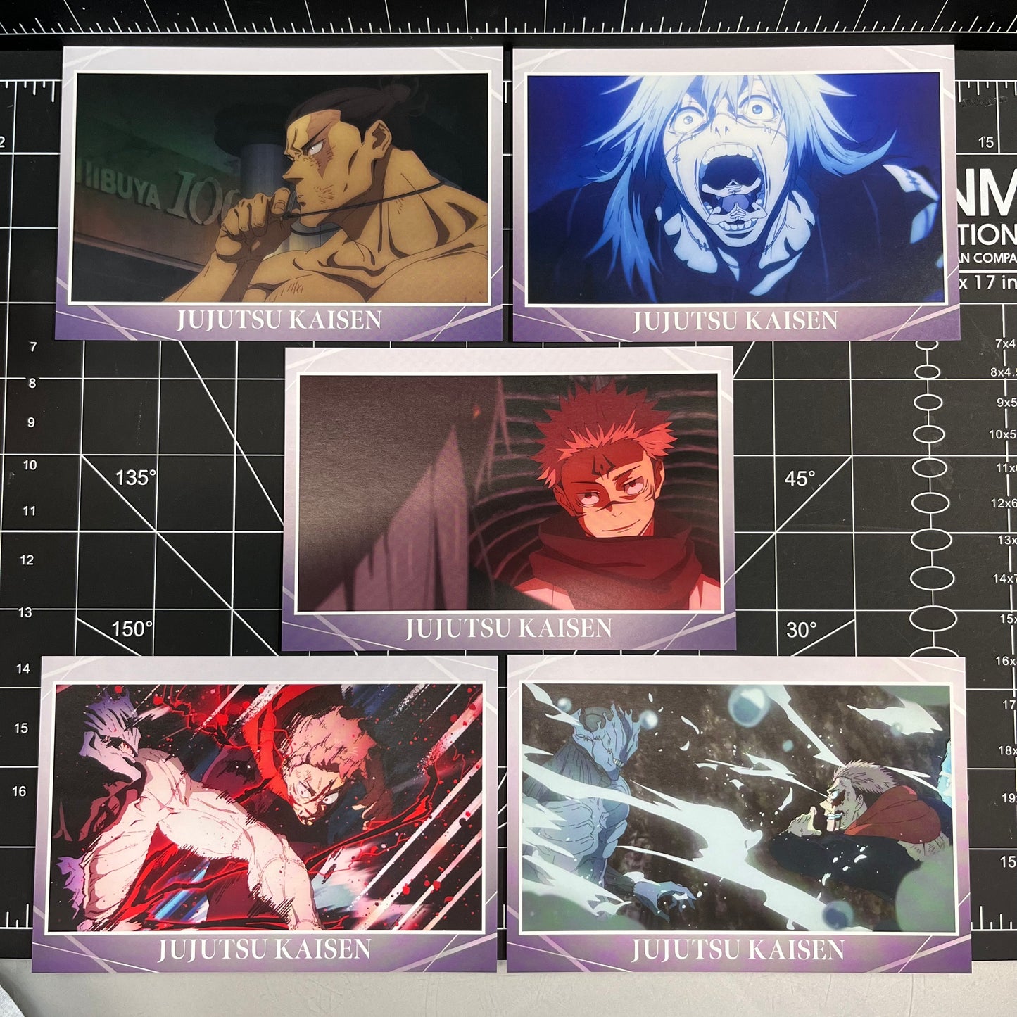Jujutsu Kaisen Anime Scene Postcards
