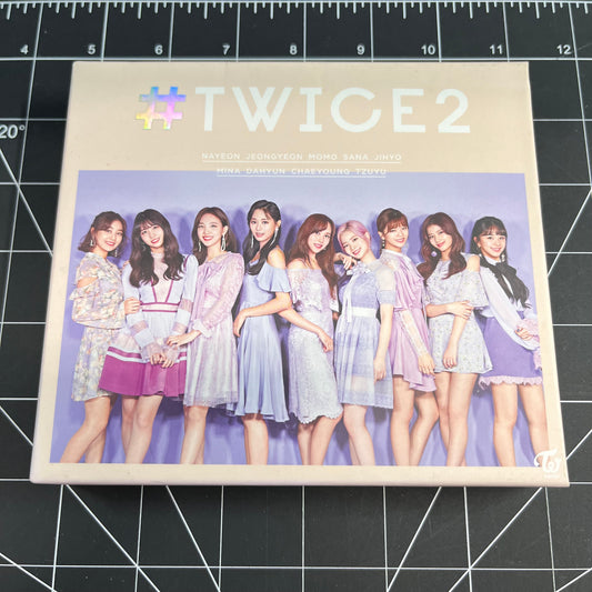 TWICE #TWICE 2 Japan Limited Edition Album (Type A) - No Photocard