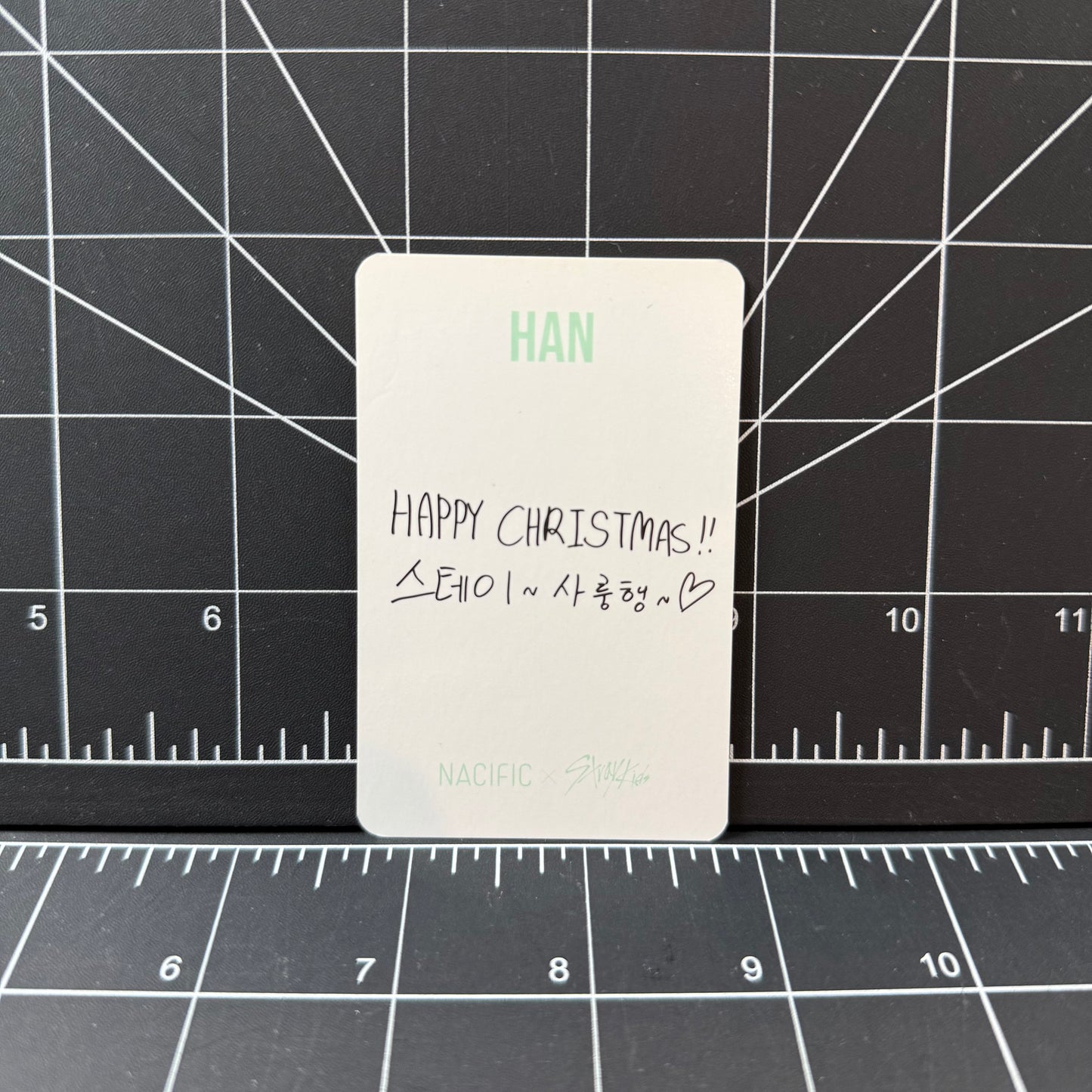 Stray Kids x Nacific Christmas Event - Han Photocard