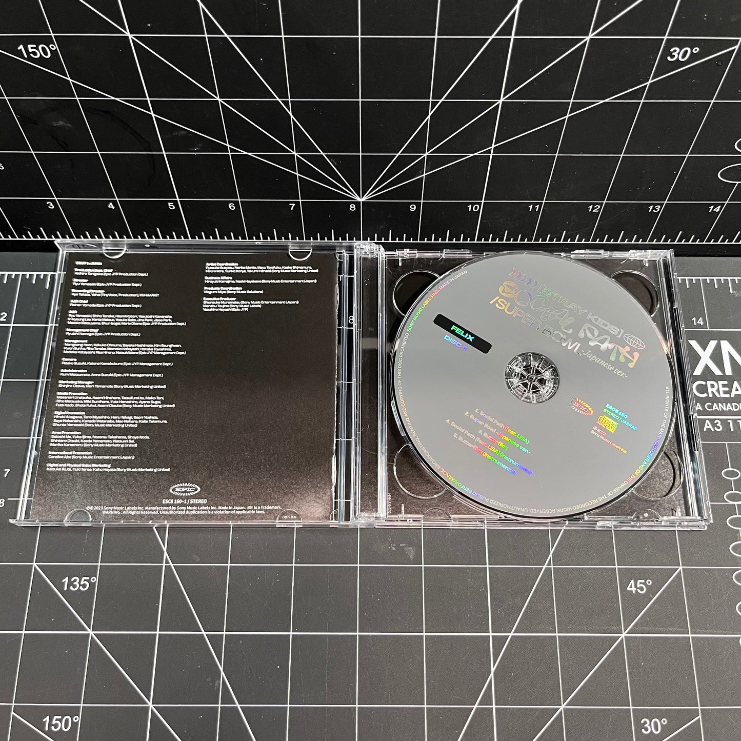 Stray Kids SOCIAL PATH/SUPER BOWL (Japanese Ver.) Felix Jewel Case