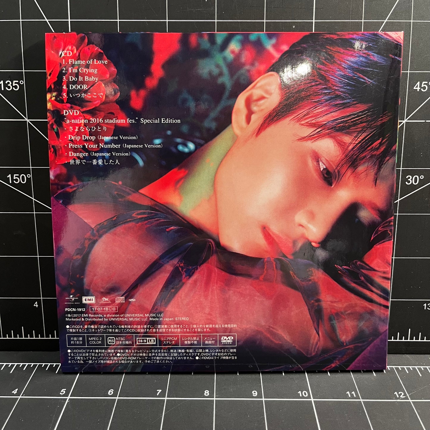 Taemin The 2nd Mini Japanese Album Flame Of Love (FC Limited Edition)