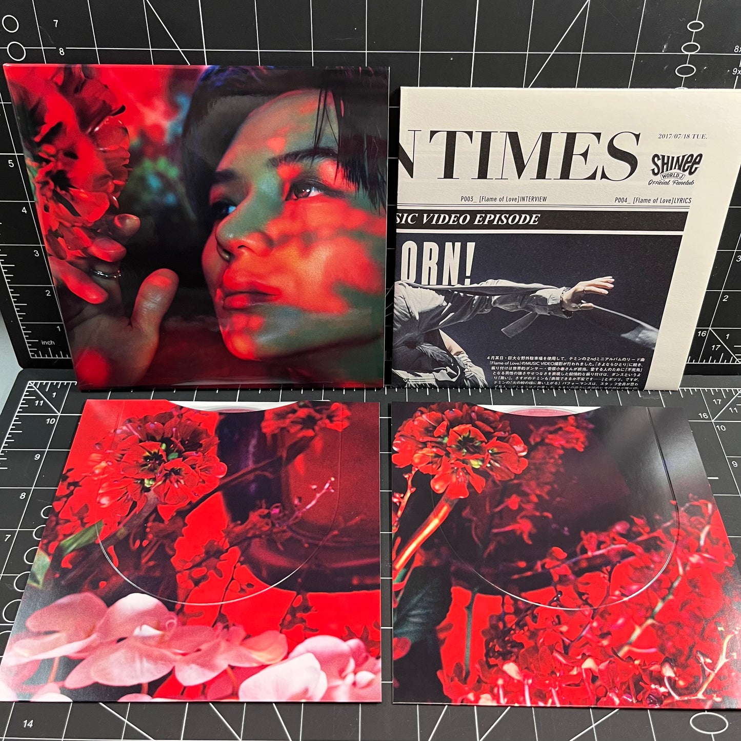 Taemin The 2nd Mini Japanese Album Flame Of Love (FC Limited Edition)